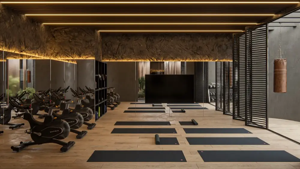 Gimnasio en Altitude 93